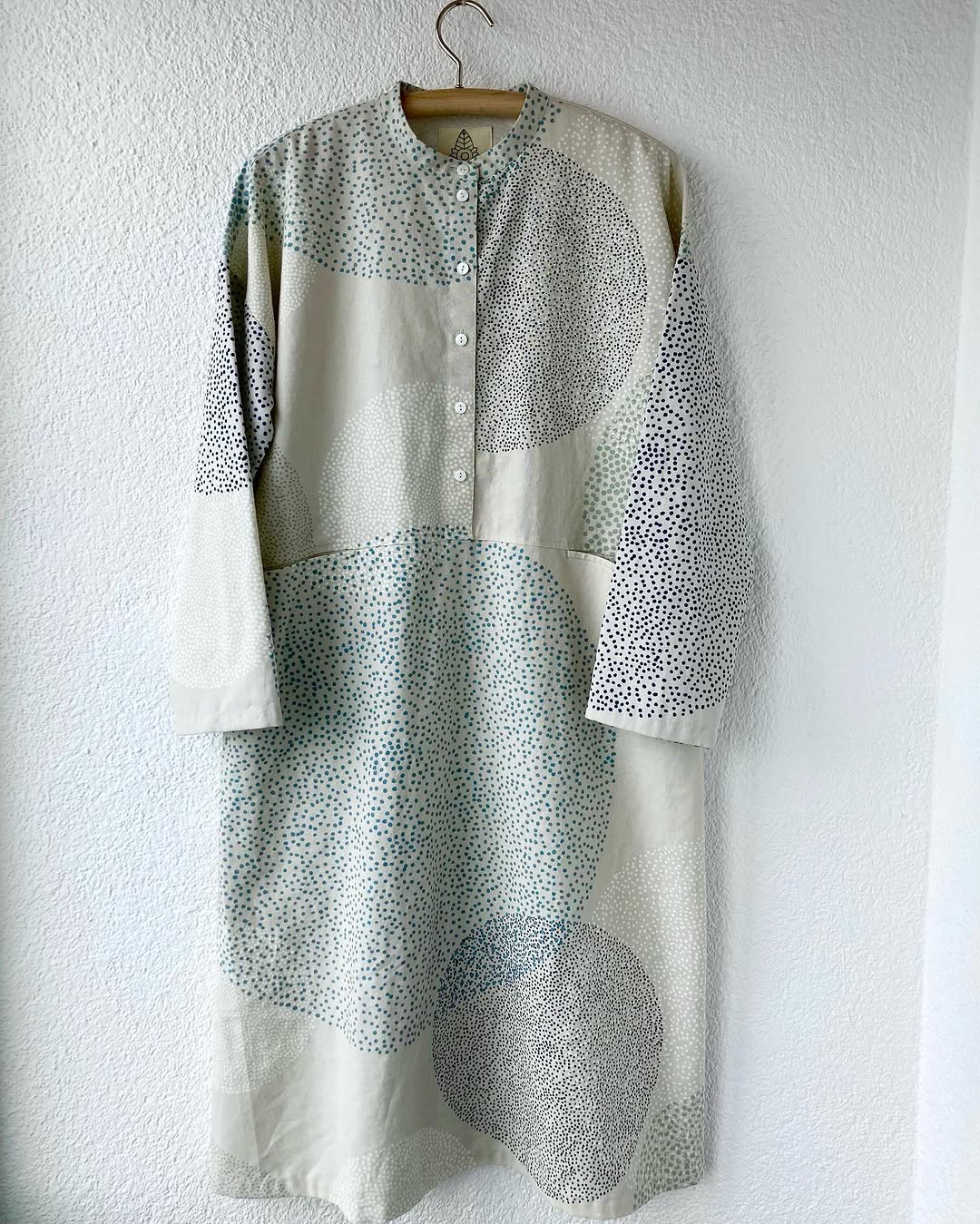 Tunika-Kleid aus Baumwolle